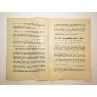 Edición mensual del NSDAP. De enero de 1941 Nationalsozialistischer Volksdienst. Espenlaub militaria